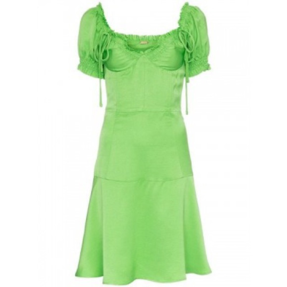 CULT GAIA Scarlett Dress in Kelly Green